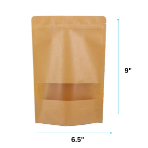  Crafted Standup Pouch (Regular 6.3*8.6) - with window